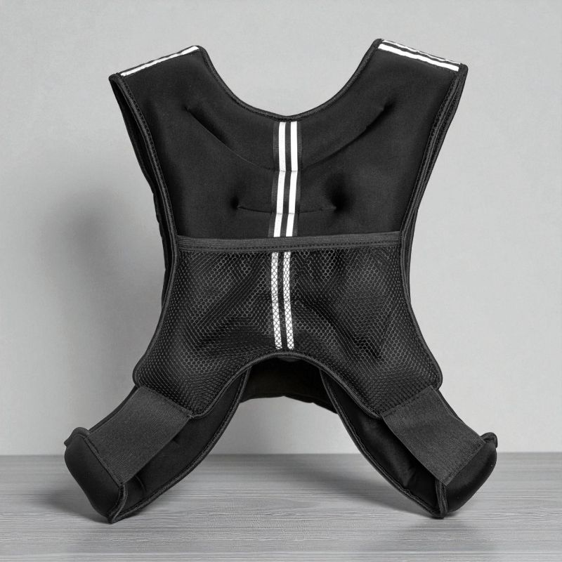 Photo 1 of LIVING FIT 12 LBS BLACK WEIGHTED VEST
