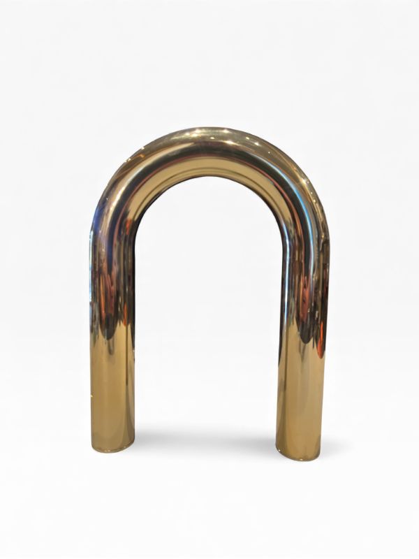 Photo 1 of BEST U STUDIO GOLD COLORED ARCH ARTWORK WITH BLACK BAG 14”H X 10”W