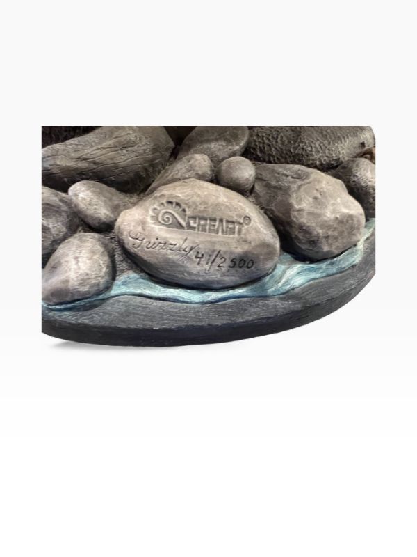 Photo 1 of CREART GRIZZLY FIGURE ARTWORK 41/2500 17” TALL