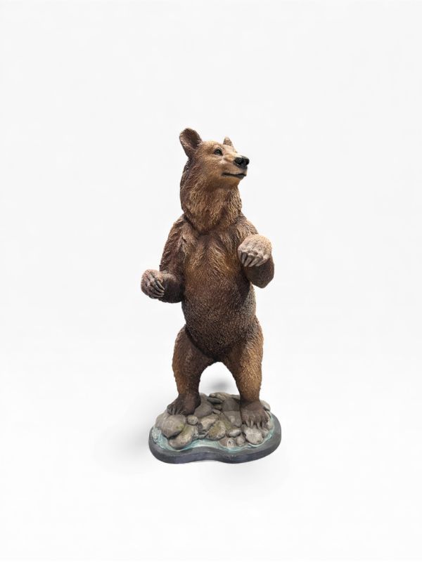 Photo 1 of CREART GRIZZLY FIGURE ARTWORK 41/2500 17” TALL