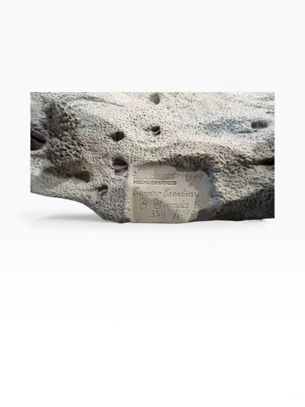 Photo 1 of CREART TWO RAMS FIGURE ARTWORK 354/1500 10”H X “20W