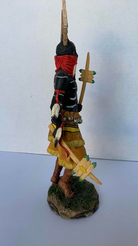 Photo 1 of AMERICAN INDIAN RESIN FIGURE BY THE SUMMIT COLLECTION 12”