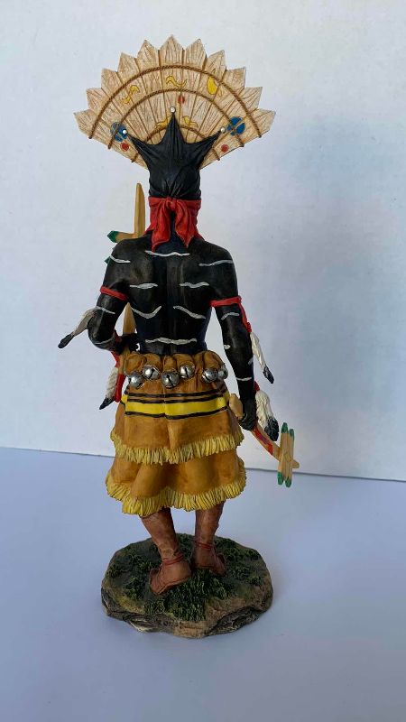 Photo 1 of AMERICAN INDIAN RESIN FIGURE BY THE SUMMIT COLLECTION 12”