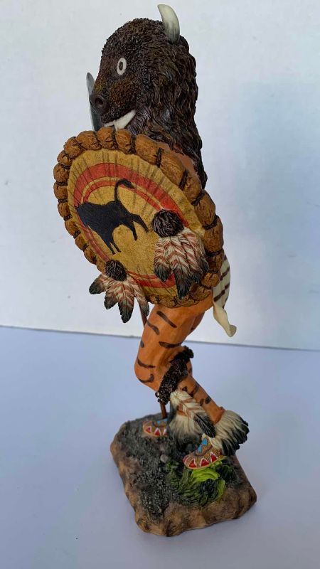 Photo 1 of AMERICAN INDIAN RESIN FIGURE BY THE SUMMIT COLLECTION 10.5”