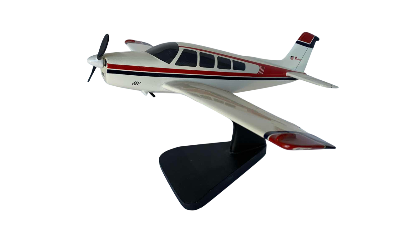 Photo 1 of BEECHCRAFT BONANZA G36 MODEL HANDCRAFTED WOODEN AIRPLANE 17” X 14”