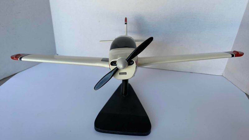 Photo 1 of BEECHCRAFT BONANZA G36 MODEL HANDCRAFTED WOODEN AIRPLANE 17” X 14”