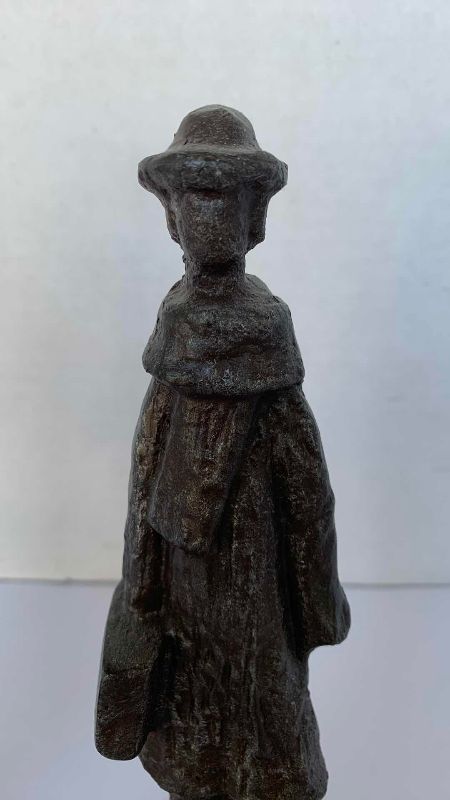 Photo 1 of 2 CAST IRON FIGURES 8”