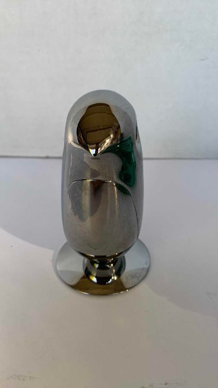 Photo 1 of ALESSI CHI MAGNETIC PAPER CLIP HOLDER IN CHROME