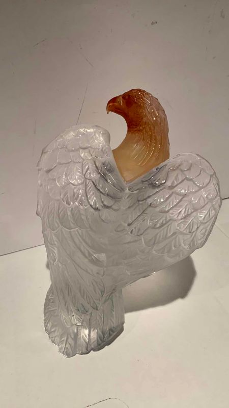 Photo 1 of $1450 CRYSTAL EAGLE DAUM 7.5”