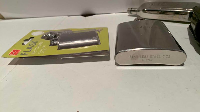 Photo 1 of 3 LIQUOR FLASKS