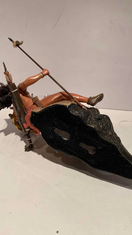 Photo 1 of $153 DANIEL MONFORT SIOUX CHIEF HOOK SCULPTURE 10”