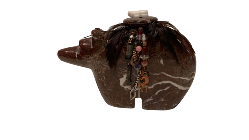 Photo 1 of ALABASTER BUNDLED SPIRIT BEAR 4.5”