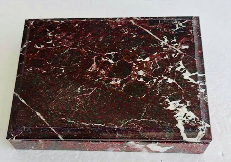 Photo 1 of VINTAGE MARBLE JEWELRY BOX