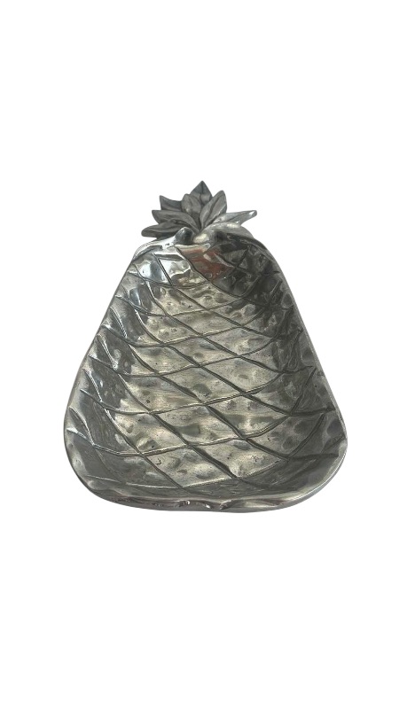 Photo 1 of BERBANK AND CO PEWTER PINEAPPLE PLATTER