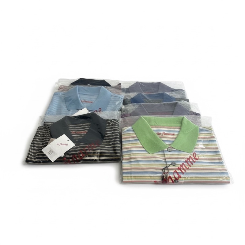 Photo 1 of 7-NEW MEN'S SHORT SLEEVE POLO STYLE SHIRTS-SIZE XL