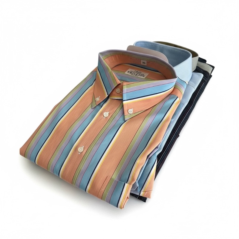 Photo 1 of 6-NEW MEN'S DESIGNER LONG SLEEVE DRESS SHIRTS-SIZE XL