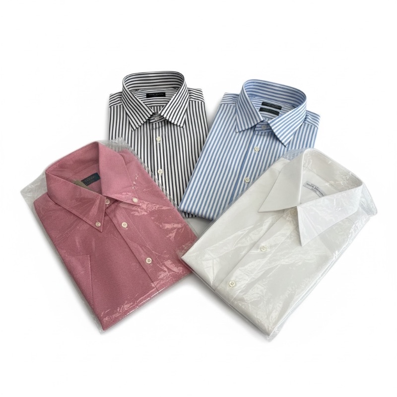 Photo 1 of 6-NEW MEN'S DESIGNER LONG SLEEVE DRESS SHIRTS-SIZE XL