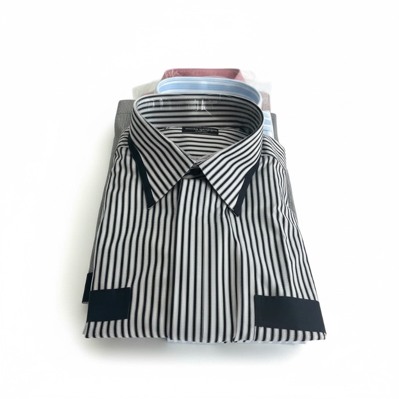 Photo 1 of 6-NEW MEN'S DESIGNER LONG SLEEVE DRESS SHIRTS-SIZE XL