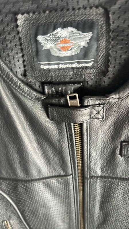 Photo 1 of HARLEY DAVIDSON LEATHER VEST-SIZE S