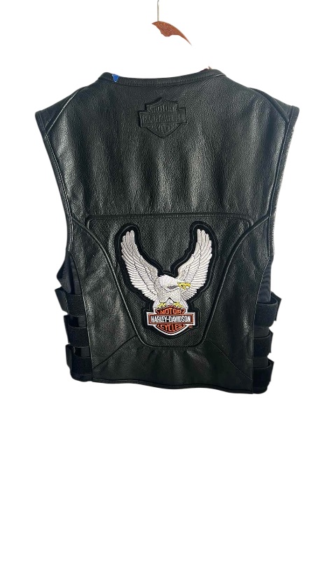 Photo 1 of HARLEY DAVIDSON LEATHER VEST-SIZE S