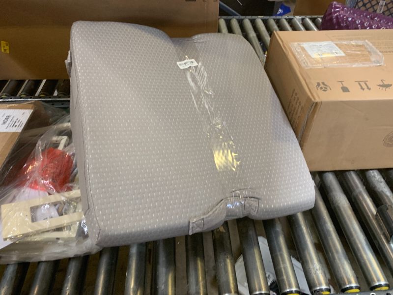 Photo 1 of Bedluxe 3Pcs Orthopedic Bed Wedge Pillow Set, Foam Wedge Pillow Post Surgery for Back, Leg and Knee Support, Adjustable 9&12 Inch Folding Triangle Pillow for Sleeping, Acid Reflux, Snoring, Grey