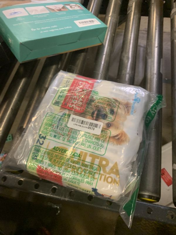 Photo 1 of Paw Inspired 32ct Disposable Dog Diapers | Female Dog Diapers Ultra Protection | Diapers for Dogs in Heat, Excitable Urination, or Incontinence (X-Small)