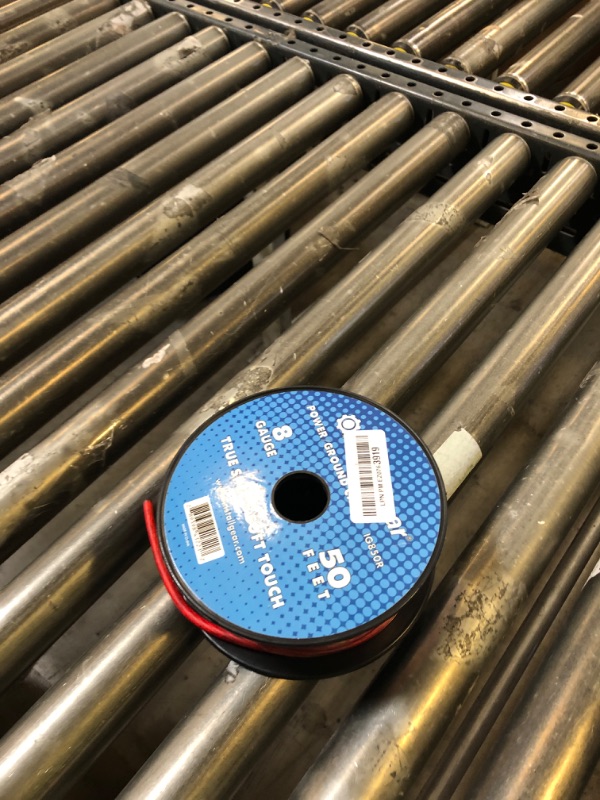 Photo 1 of InstallGear 8 Gauge Wire (50ft) Copper Clad Aluminum CAA - Primary Automotive Wire, Car Amplifier Power and Ground Cable, Battery Cable, Car Audio Speaker Stereo, RV Trailer Wiring Welding Cable 8ga