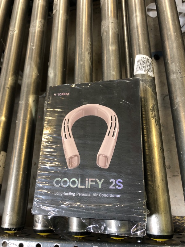 Photo 1 of TORRAS COOLiFY 2S Neck Fan, 3 Model, 3-28H Extended Battery Life, Neck Fans that Blow Cold Air, Neck Air Conditioner, Cooling Neck Fan for Work, Hiking, Travel. Gift for Women, Mom, Apricot