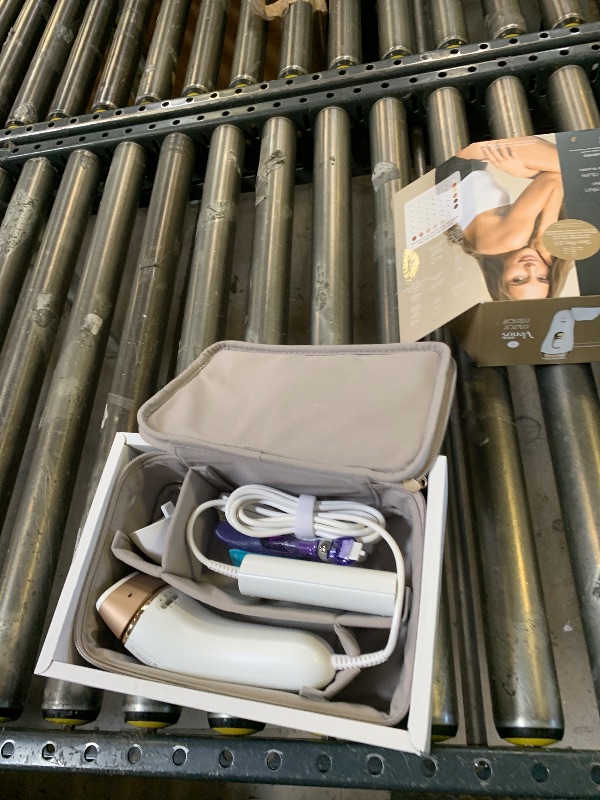 Photo 1 of Braun Smart IPL, Silk·Expert Pro 5: at Home Laser Hair Removal for Women and Men, Permanent Visible Hair Reduction in Hair Regrowth for Body & Face, Soft Pouch and Precision Head, IPL5157