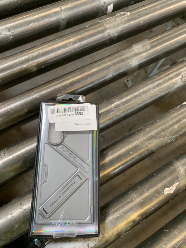 Photo 1 of DEMCERT for Samsung Galaxy Z Fold 7 Case with Screen Protection, Ultra Thin Built-in Hinge Protector Kickstand Wireless Charger Lens Protection Slim Case (Gray)