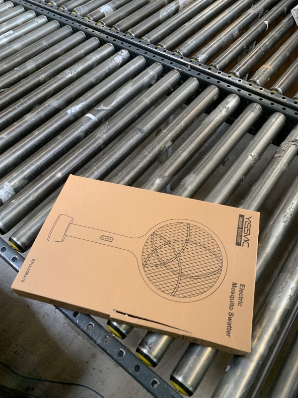 Photo 1 of YISSVIC Electric Fly Swatter Bug Zapper Racket Dual Modes Mosquito Killer with Purple Mosquito Light Rechargeable for Indoor Home Office Backyard Patio Camping