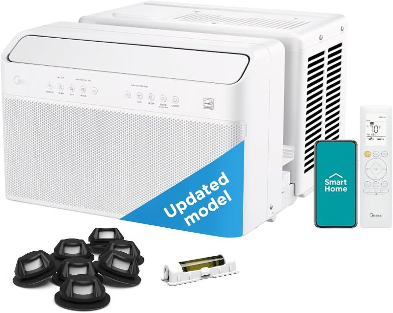 Photo 1 of Midea MAW08V1QWT U-Shaped AC Window Air Conditioner
