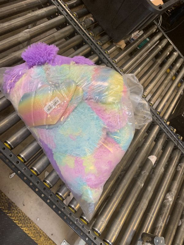 Photo 1 of FFxiong 44 Inch Giant Rose Rainbow Unicorn Stuffed Animal Plush Toy with Wings Soft Cute Large Unicorn Plushies Animals Body Pillow Gift for Children Boy Girl Kids Birthday Valentine Room Decorations