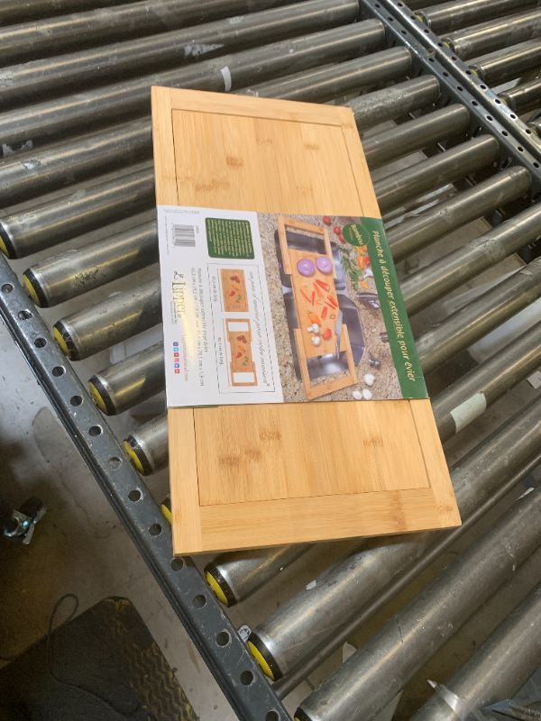 Photo 1 of Bamboo Expandable Over The Sink Cutting Board