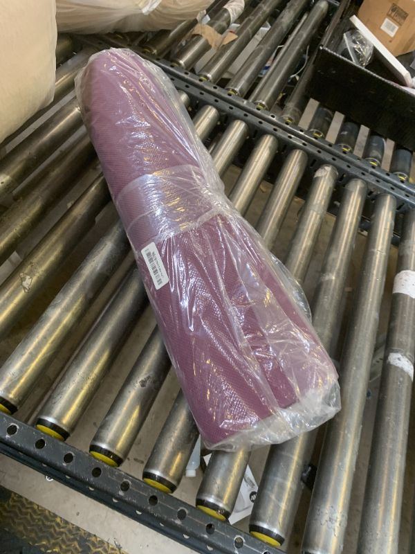 Photo 1 of Manduka Begin Yoga Mat 68" - 5mm Cushioning | Comfortable, Lightweight & Reversible with Alignment Stripe | Budget-Friendly | 68 x 24 inches | Lavender Purple