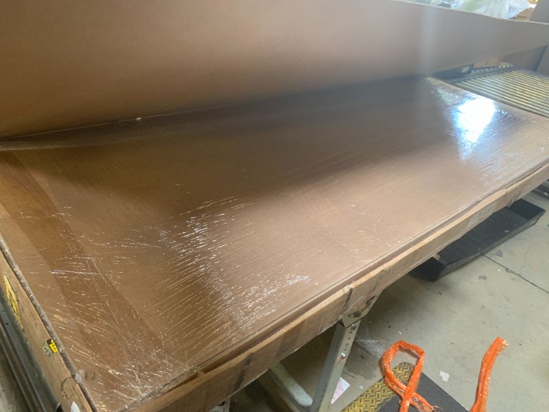 Photo 1 of Lakenyon Entry Door, 30" x 80", 1-Panel Frosted Glass Front Door, Solid Wood & MDF Construction, Waterproof Primer, Easy to Install, DIY-Friendly