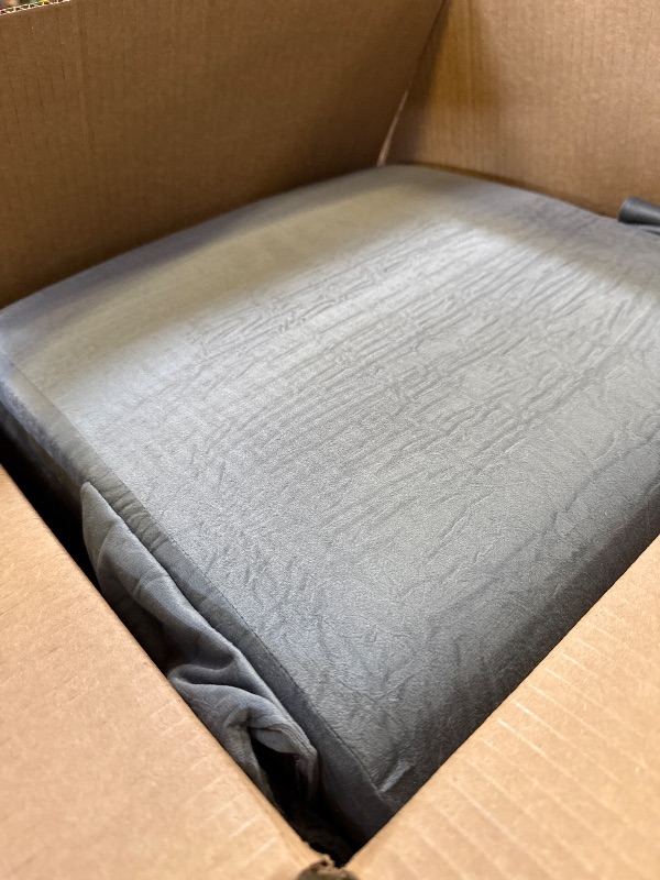 Photo 1 of ENITYA Reading Pillow for Sitting in Bed Adult, 19" Back Pillow for Bed Sitting up, Backrest Cushion for Reclining/Reading/Gaming/Resting/Watching TV, Bedrest, Couch or Floor, Medium(Grey)