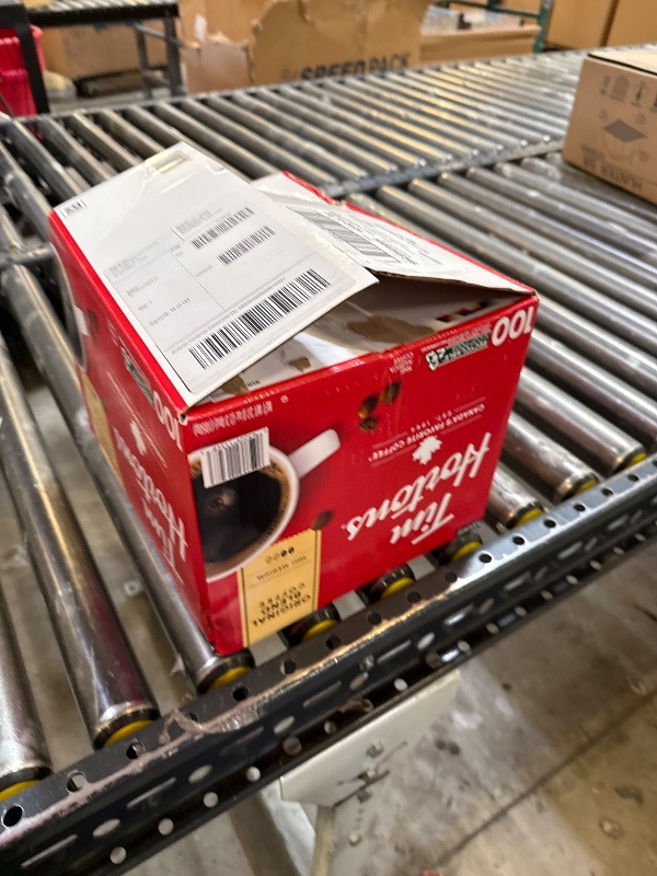 Photo 1 of Tim Hortons Original Blend, Medium Roast Coffee, Single-Serve K-Cup Pods Compatible with Keurig Brewers, 100ct K-Cups