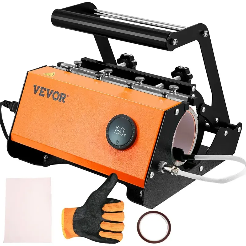 Photo 1 of VEVOR Heat Press, 5 in 1 Heat Press Machine Machine 12x15, Clamshell Sublimation Transfer Printer Fast Heat-up, Digital Precise Temperature Control, Vinyl Heat Press fore Mug Cup, 900W
