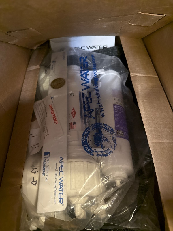 Photo 1 of APEC Water Systems Top Tier Supreme Certified Alkaline Mineral pH+ High Flow 90 GPD 6-Stage Ultra Safe Reverse Osmosis Drinking Water Filter System (Ultimate RO-PH90)