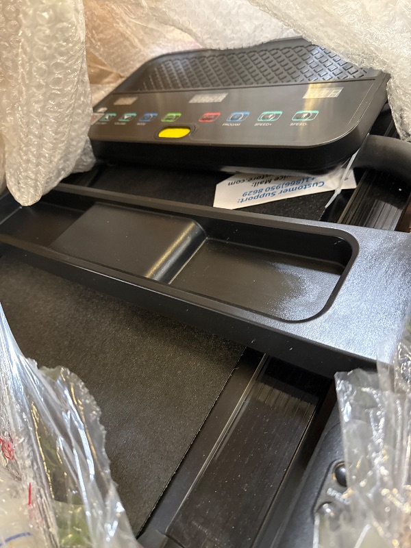 Photo 1 of LONTEK Treadmills for Home, 3.0HP Quiet Brushless Folding Treadmill with Heart Rate Sensor, Silicone Damping System, 300lbs Weight Capacity, Holder for Cup&Phone