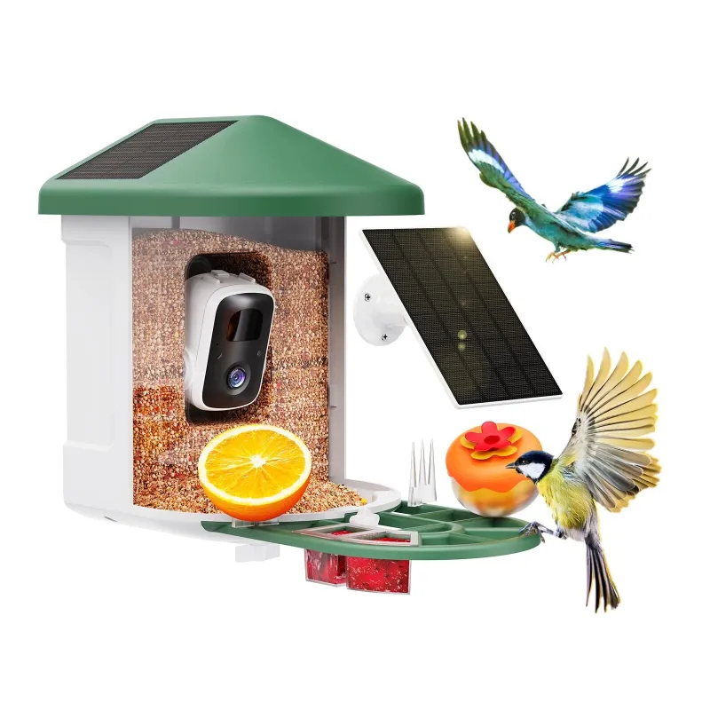 Photo 1 of Harymor Smart Wildlife Feeder with Camera 10000 Bird Recognition AI Feature