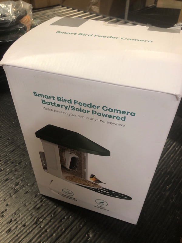 Photo 1 of Harymor Smart Wildlife Feeder with Camera 10000 Bird Recognition AI Feature
