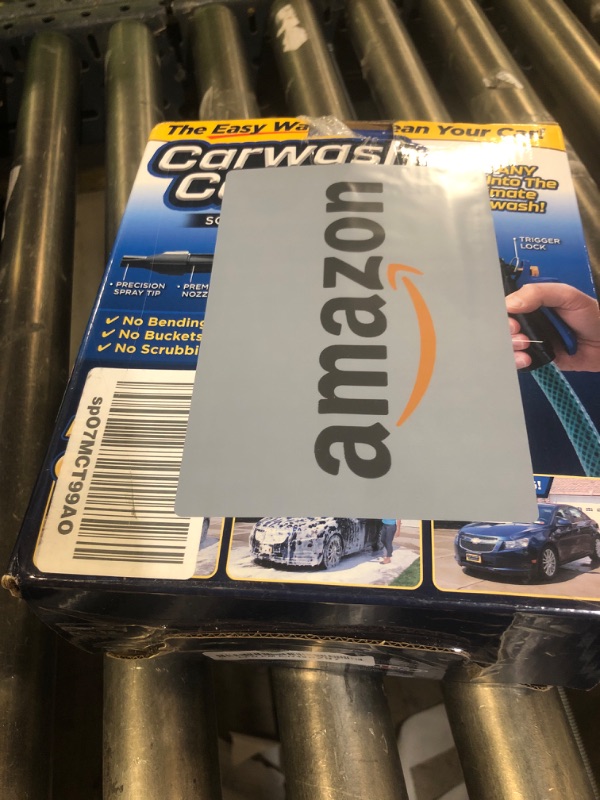 Photo 1 of Ontel Carwash Cannon Foam Blaster Nozzle Gun for Car, Truck, Boat & More - 5 Spray Settings, Just Spray & Rinse, No Residue or Film (Packaging May Vary)1051726559
