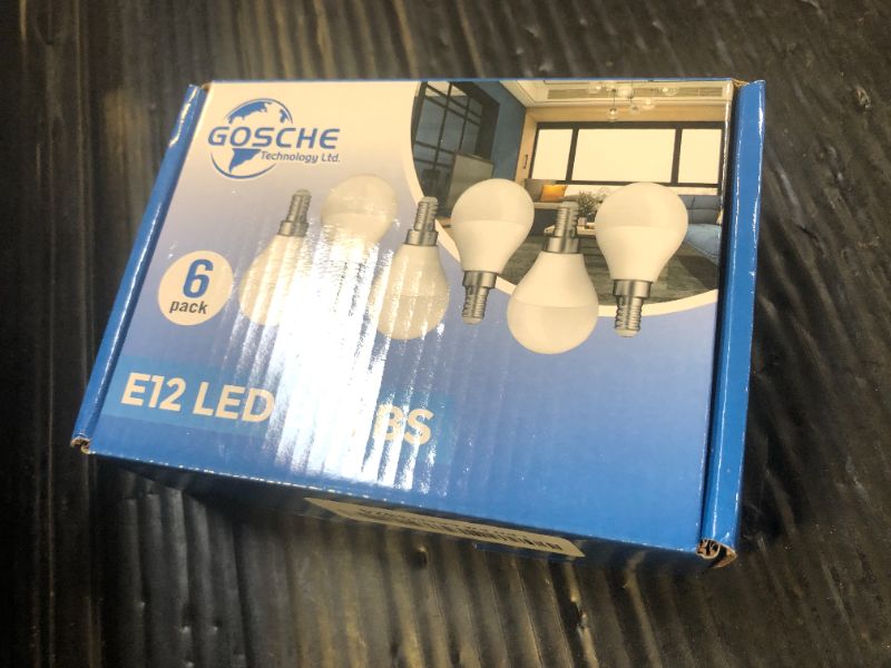 Photo 1 of Sailstar A15 Ceiling Fan Light Bulbs, E12 Base, 6Watt (60-Watt Replacement), Soft White 2700K, Non-Dimmable, Candelabra Base LED Light Bulb, 6 Pack