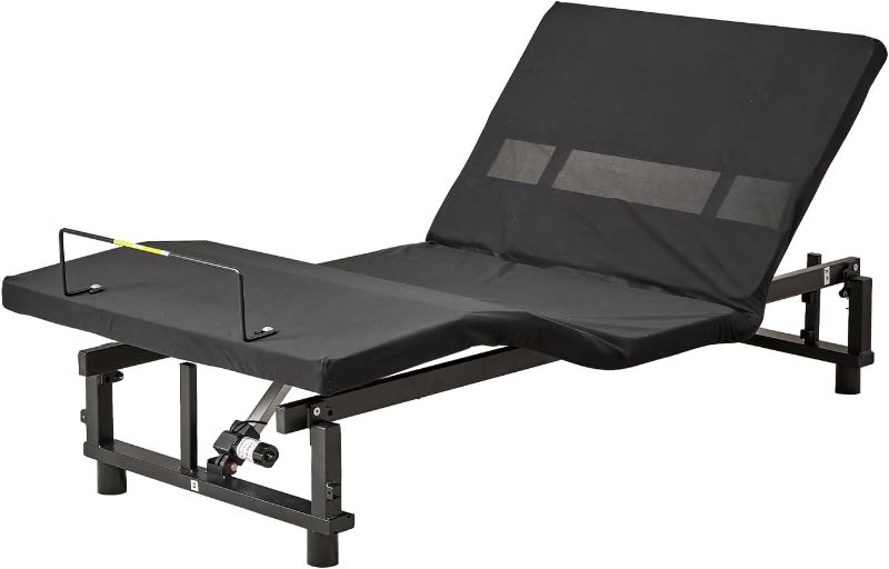 Photo 1 of Adjustable Bed Frame Txl, Independent Head And Foot Inclines, Dual Motor Quiet Adjustment Operation, Wireless Remote Control, Cloth Cover?Mattress Protection, Sturdy And Stable,Ergonomic Position
