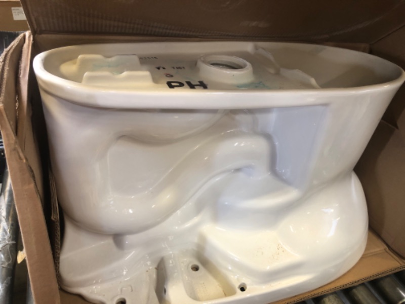 Photo 1 of TOTO Drake Elongated TORNADO FLUSH Toilet Bowl with CEFIONTECT, Cotton White - C776CEG#01