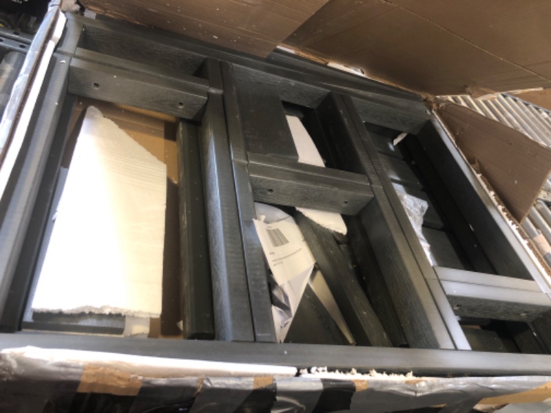 Photo 1 of Three Steps hot tub Steps, Wood-Plastic Composite Steps into hot tub, spa, Pool with Ease(27.5" L*21.3" H, Dark Grey)
