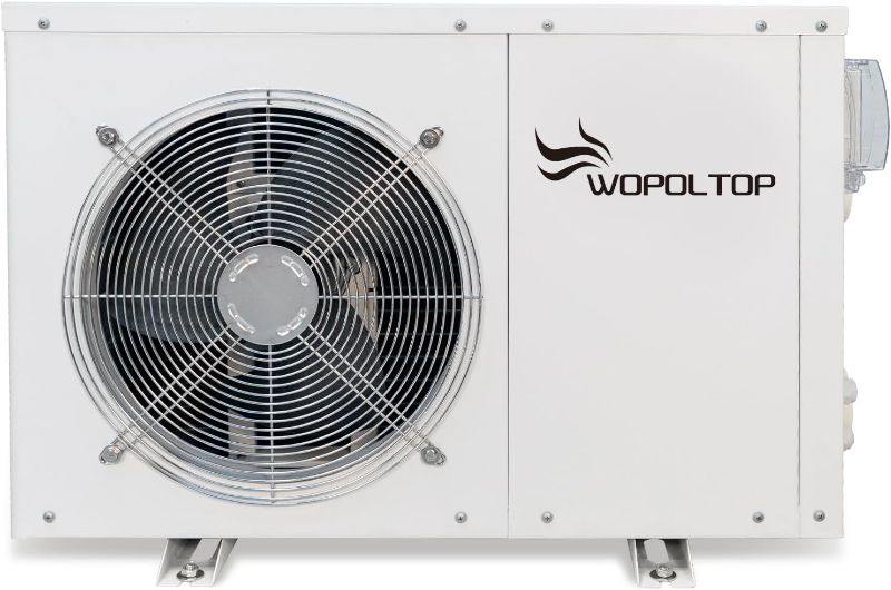 Photo 1 of 20,000 BTU Swimming Pool Heat Pump - for Above and In Ground Pools and Spas, 5.6kW Electric Swimming Pool Heater Pump with Titanium Heat Exchanger, 110V~120V/ 60Hz, Up to 4200 Gallons