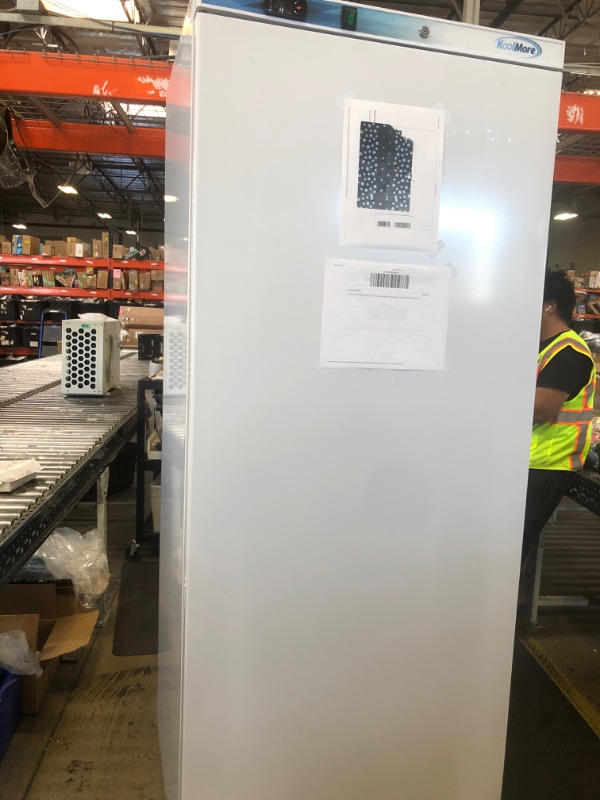 Photo 1 of KoolMore KM-RMD20WH 20 Cu. Ft. Commercial Reach-in Refrigerator in White with Manual Defrost